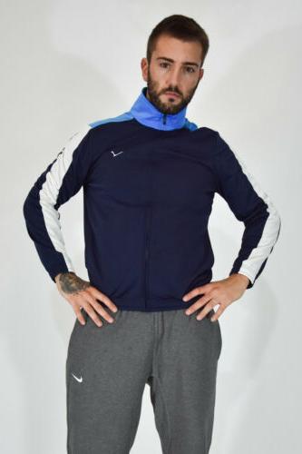felpa sweatshirt blu senza cappuccio in cotone