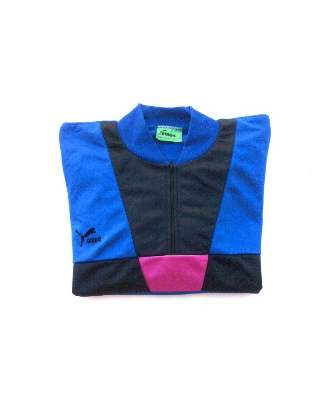 felpa sweatshirt vintage jacket taglia s blu