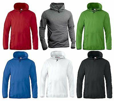 felpa tecnica maglione unisex con cappuccio foderato