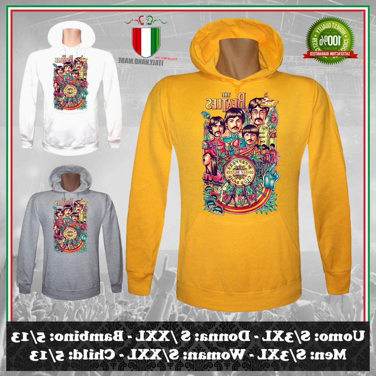 felpa the beatles pop rock band abbey