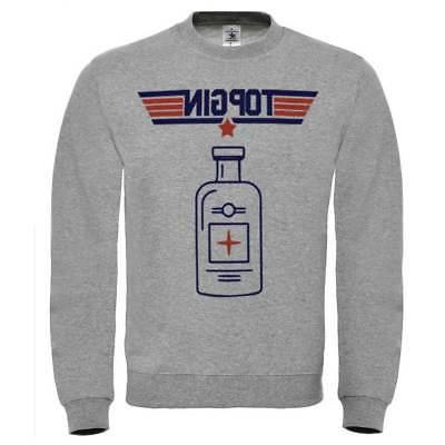 felpa top gin scritta divertente barman film