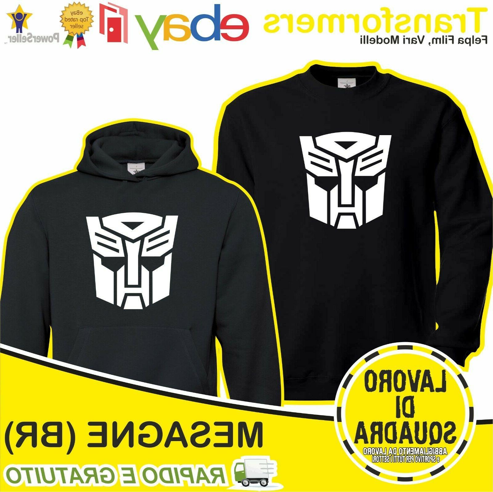 felpa transformers optimus prime megatron autobot scudo