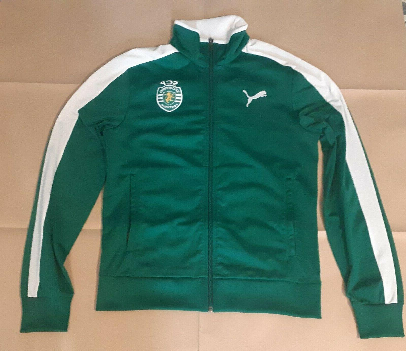 felpa tuta sporting lisbona con zip sporting