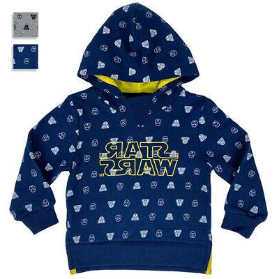 felpa ufficiale con cappuccio stampa star wars