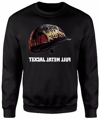 felpa unisex full metal jacket felpa invernale
