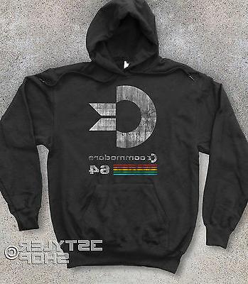 felpa unisex logo commodore 64 antichizzato home