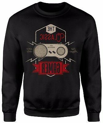 felpa unisex the classic gamer felpa invernale