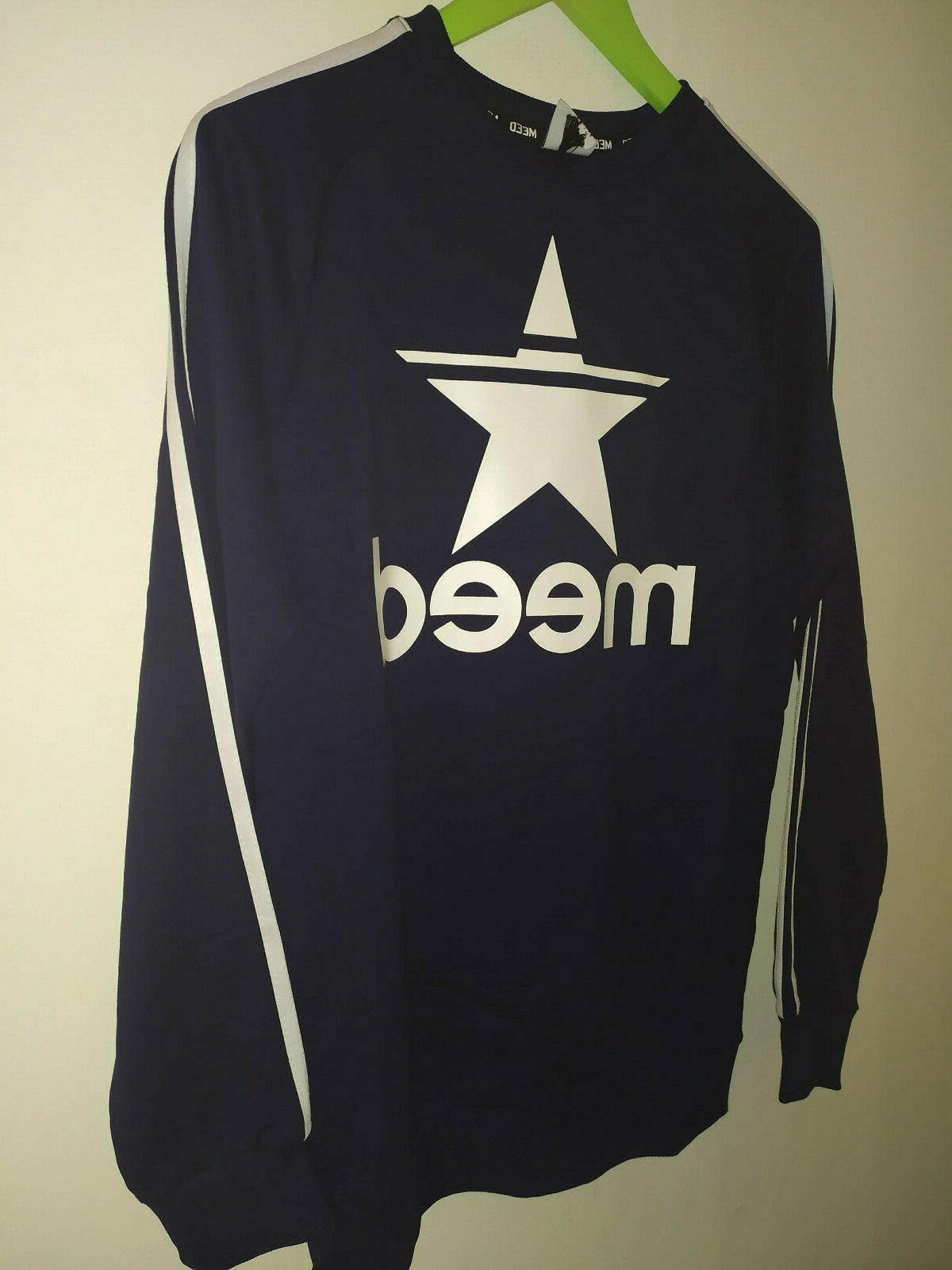 felpa uomo 100 percent cotone marca meed