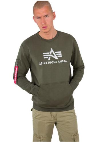 felpa uomo 3d logo verde