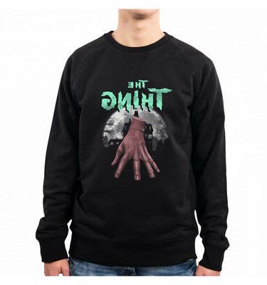 felpa uomo beware of the thing famiglia