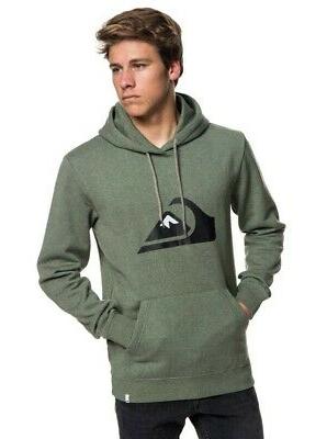 felpa uomo big logo con cappuccio
