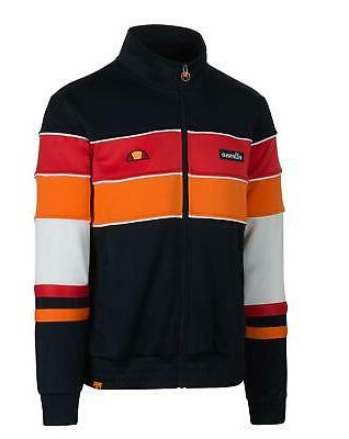 felpa uomo blu giacca zip