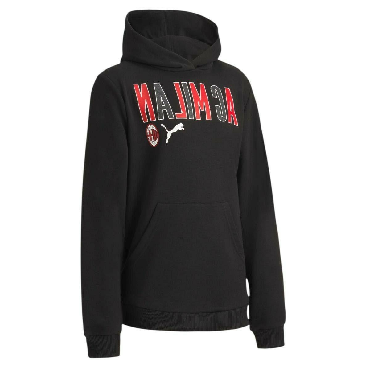 felpa uomo cappuccio ac milan wording 758255