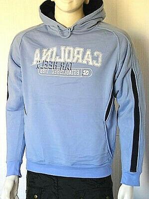 felpa uomo cappuccio maglia ncaa c004 carolina