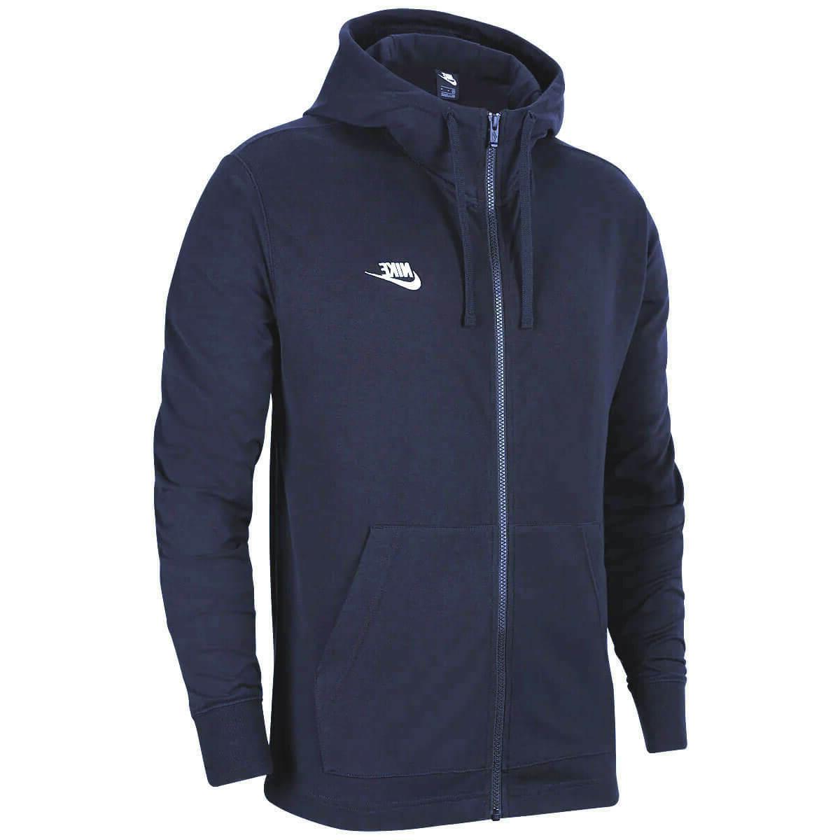 felpa uomo cj4443 410 con cappuccio blu
