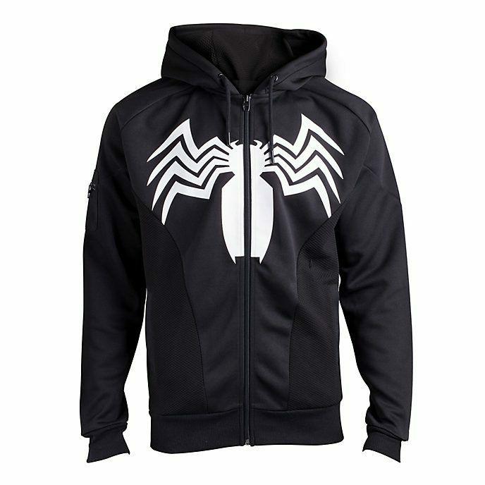 felpa uomo con cappuccio venom prodotto ufficiale