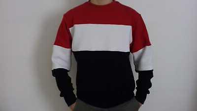 felpa uomo donna cotone girocollo colore blue