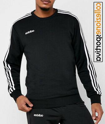 felpa uomo donna essentials 3 stripes dq3083