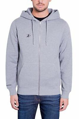 felpa uomo full zip con cappuccio
