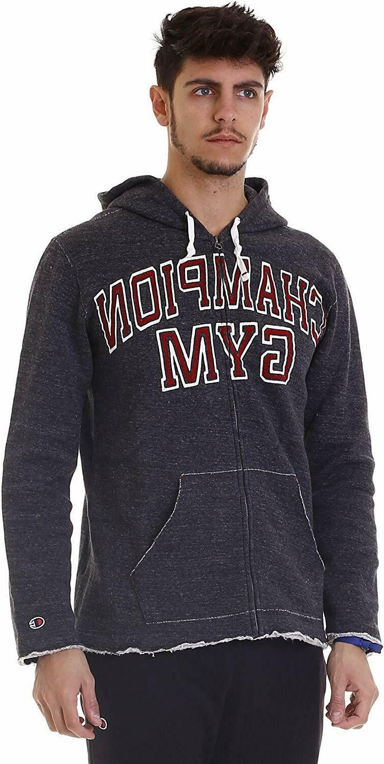 felpa uomo full zip f7h7c8it39 con cappuccio