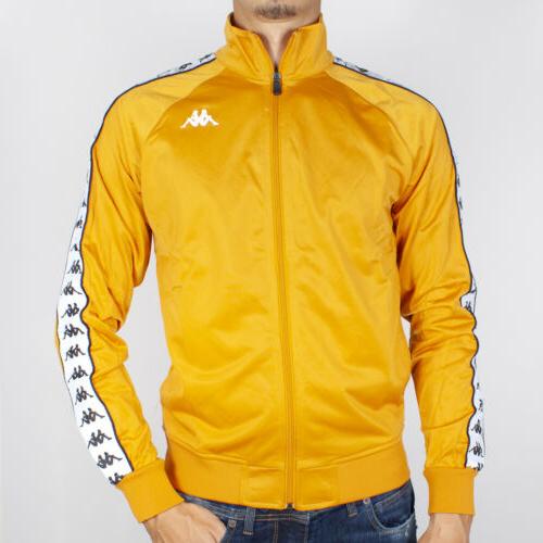 felpa uomo giallo ocra collo alto in
