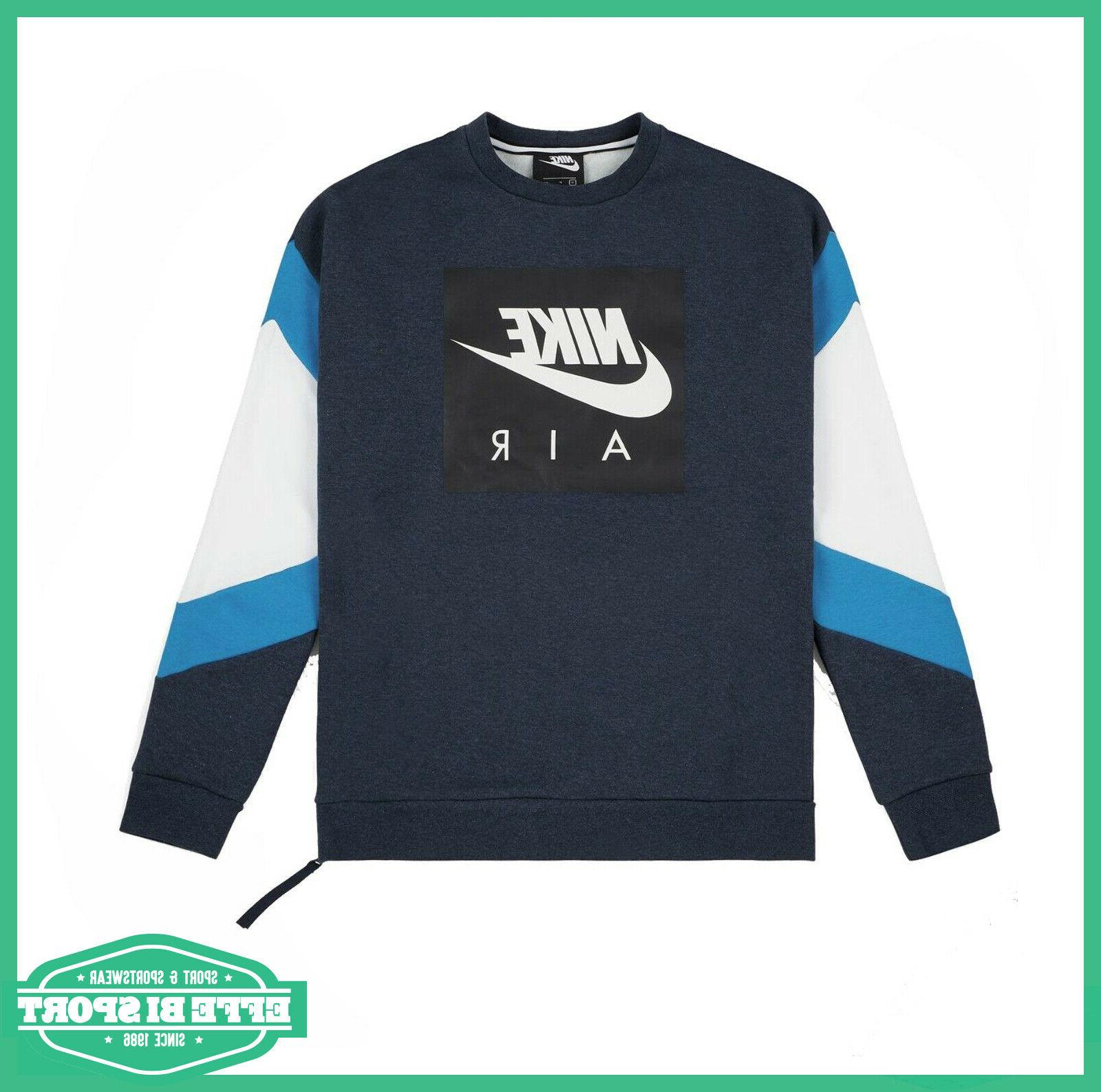 felpa uomo girocollo air crew flc maglia