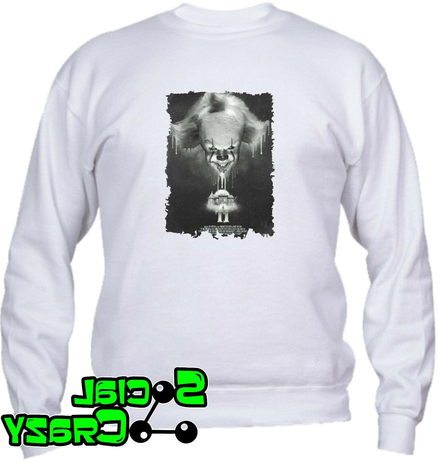 felpa uomo girocollo basic pennywise modello 2