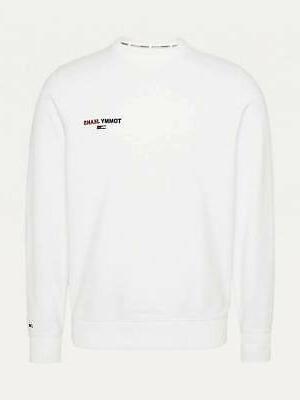 felpa uomo girocollo bordeaux invernale logo maglia