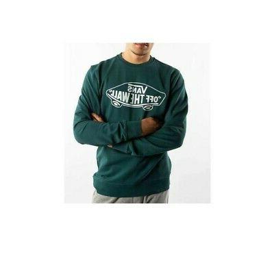 felpa uomo girocollo otw logo ii verde