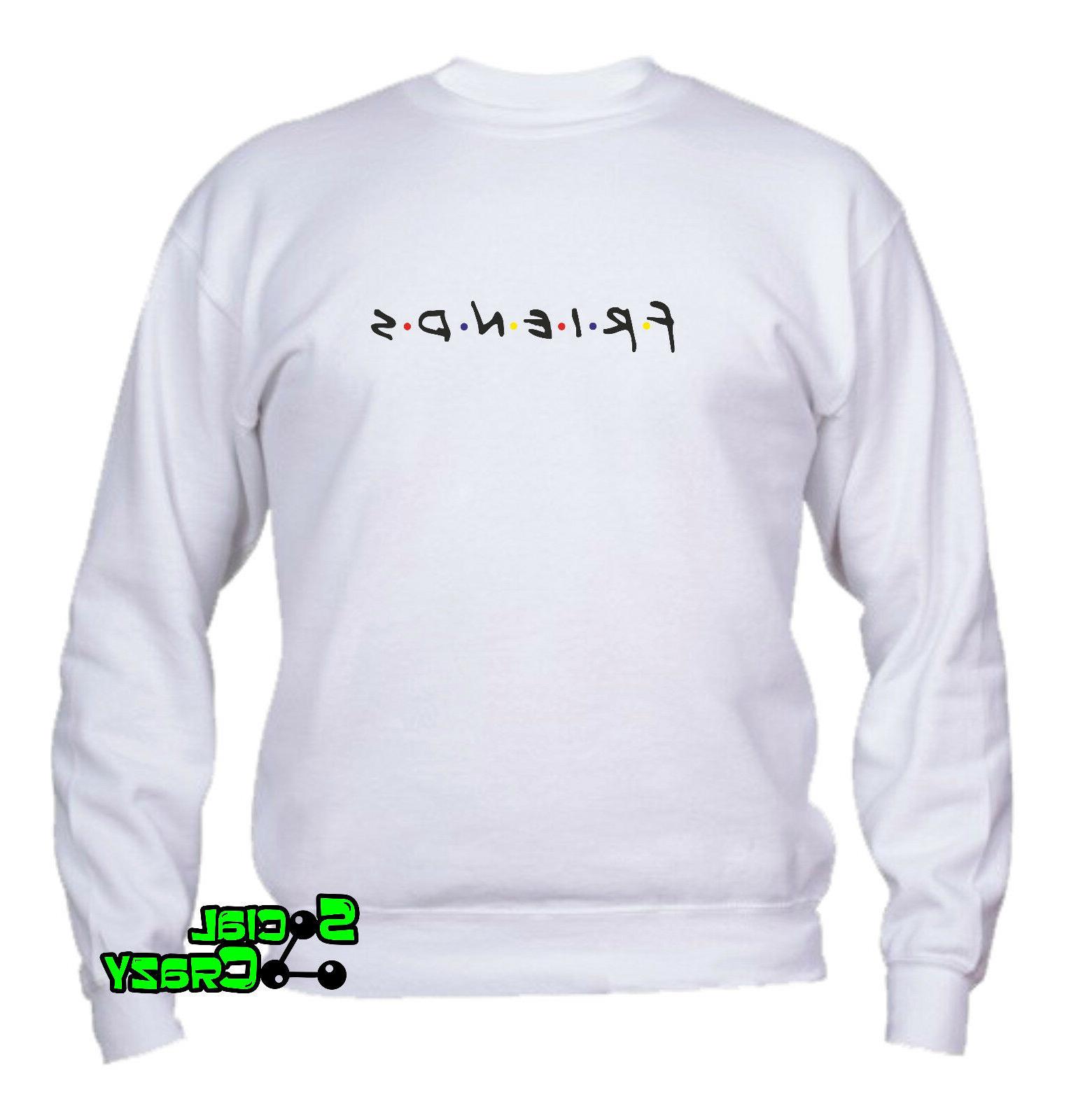 felpa uomo girocollo top qualita friends serie