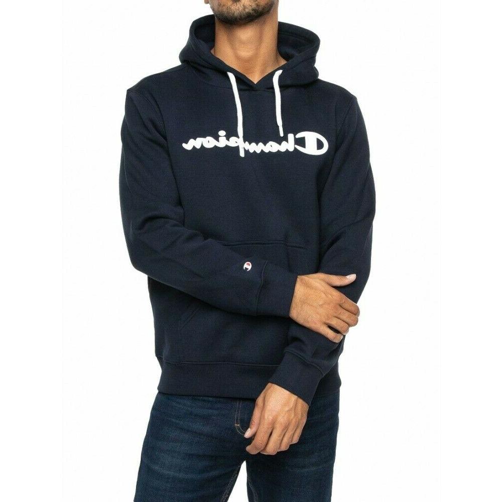 felpa uomo inverno cappuccio 213424 bs501 blu