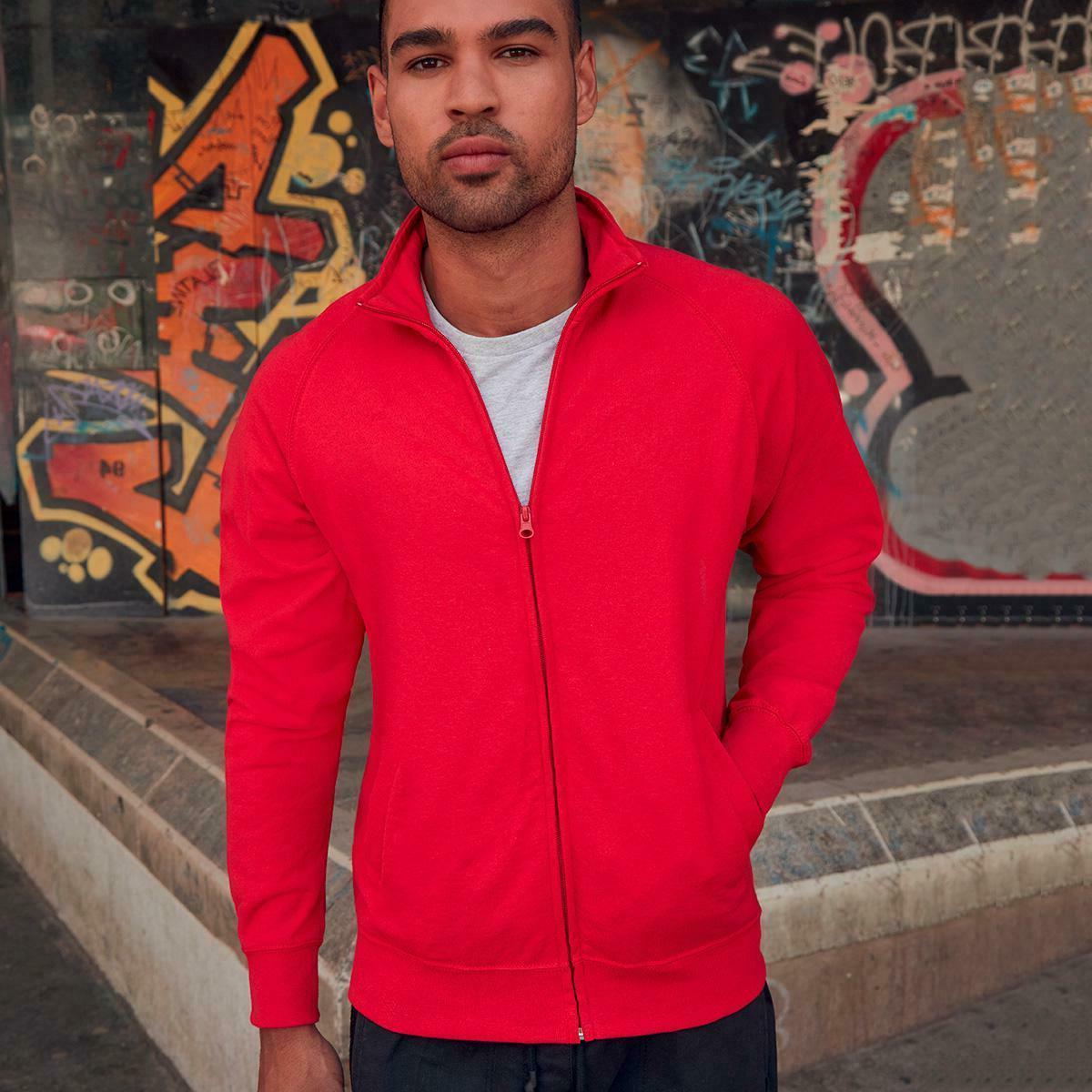 felpa uomo leggera sgarzata fashion style top