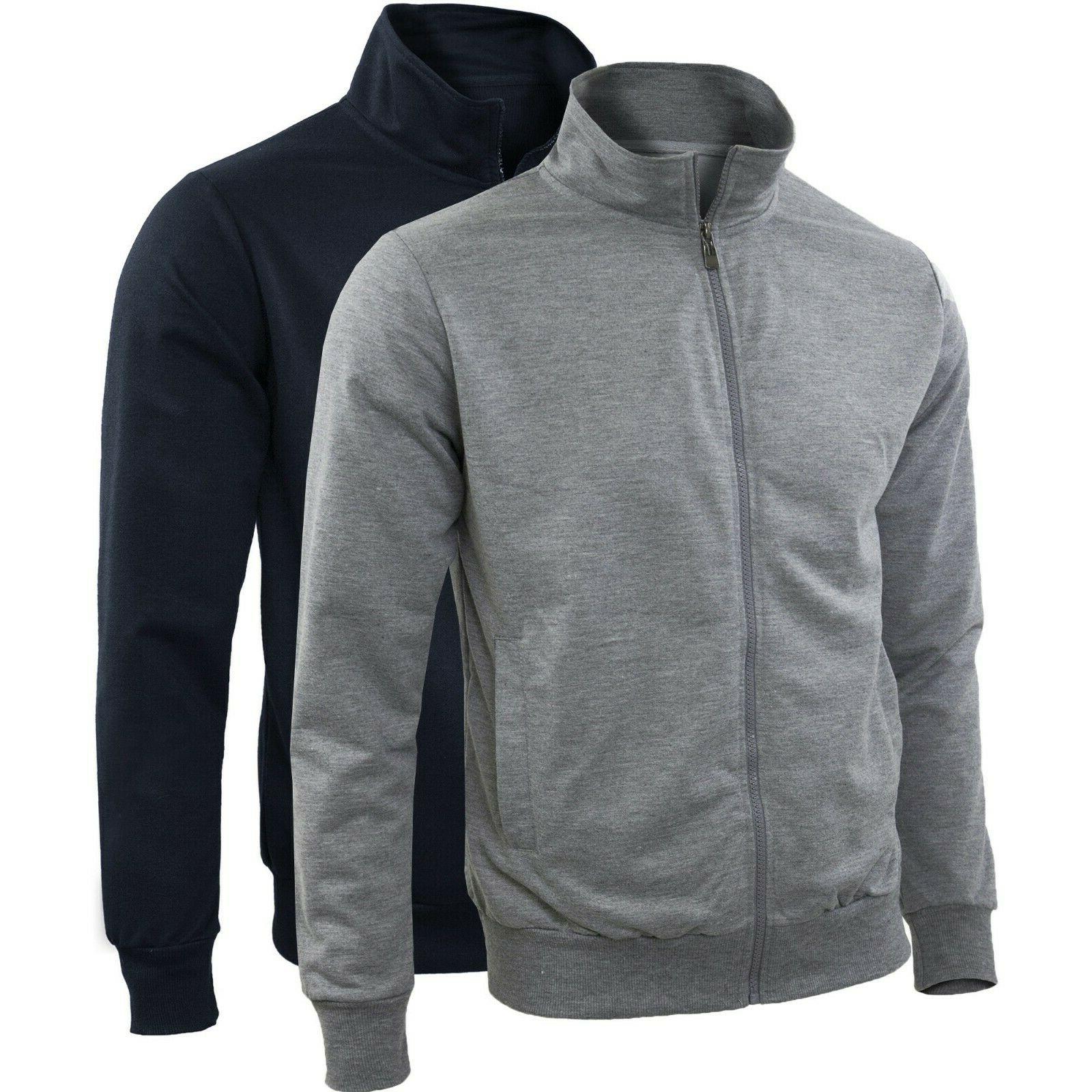 felpa uomo maglia con cerniera cardigan senza