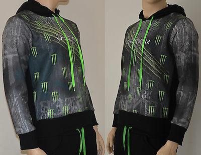 felpa uomo maglia monster s legend con