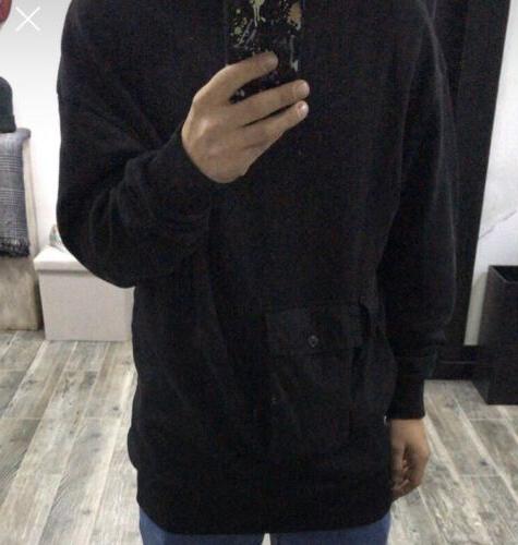 felpa uomo mezzo collo streetwear uomo