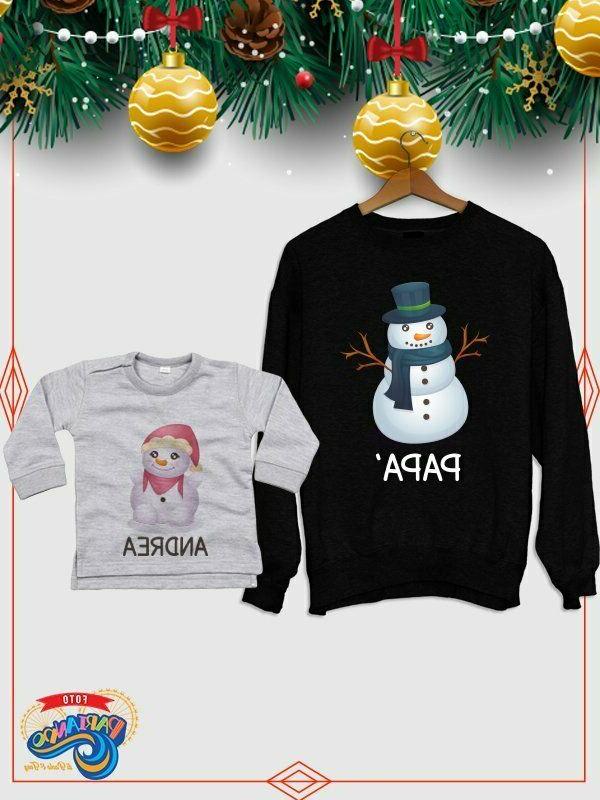 felpa uomo neonata natalizia natale padre papa