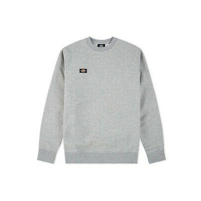 felpa uomo new jersey regular sweatshirt grigio