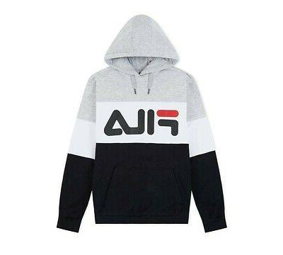 felpa uomo night blocked hoodie