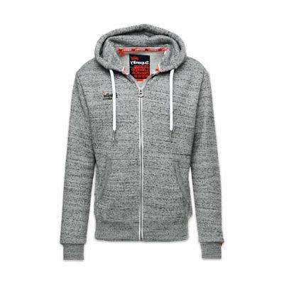 felpa uomo orange label ziphood