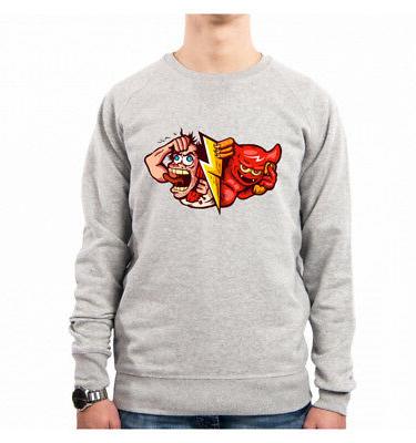 felpa uomo rock metal devil mad bolt