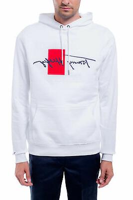 felpa uomo signature con cappuccio