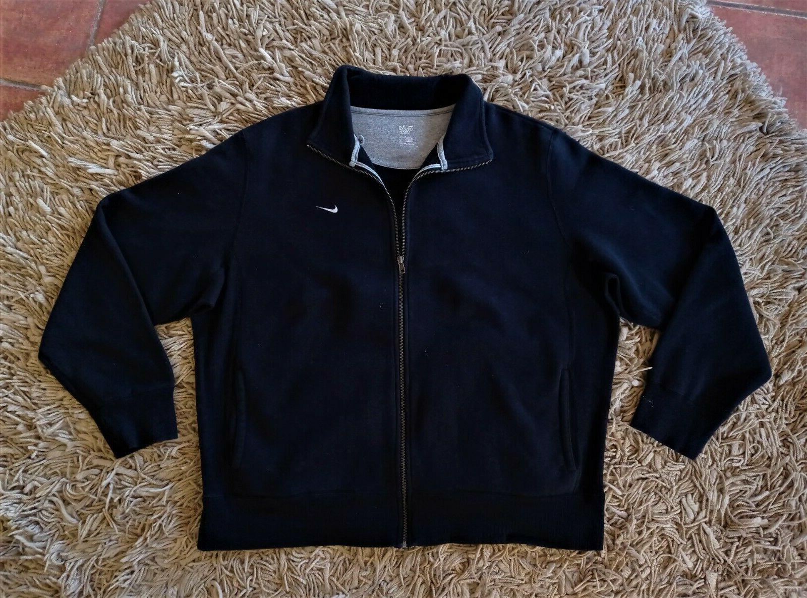 felpa uomo sweater xxl black nera fleece