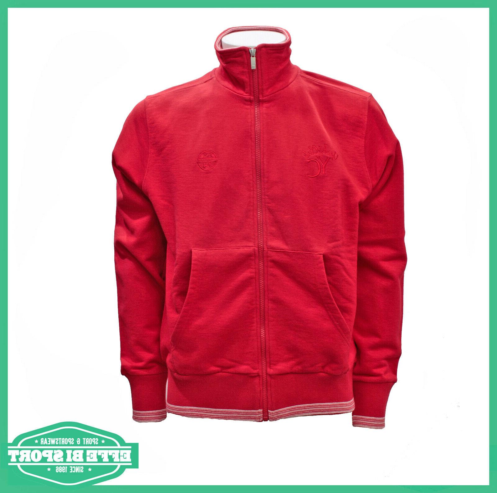felpa uomo zip maglia ragazzo cotone manica