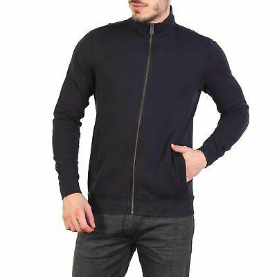 felpa uomo zip n0yhcg maniche lunghe logo