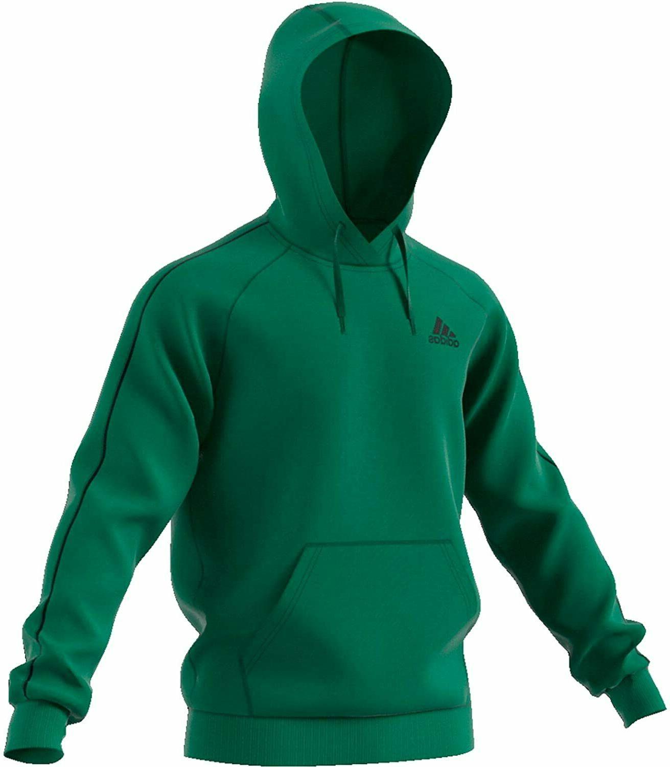 felpa verde con cappuccio uomo core 18
