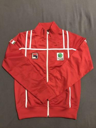 felpa vintage commemorativa internazionale tennis panatta xs