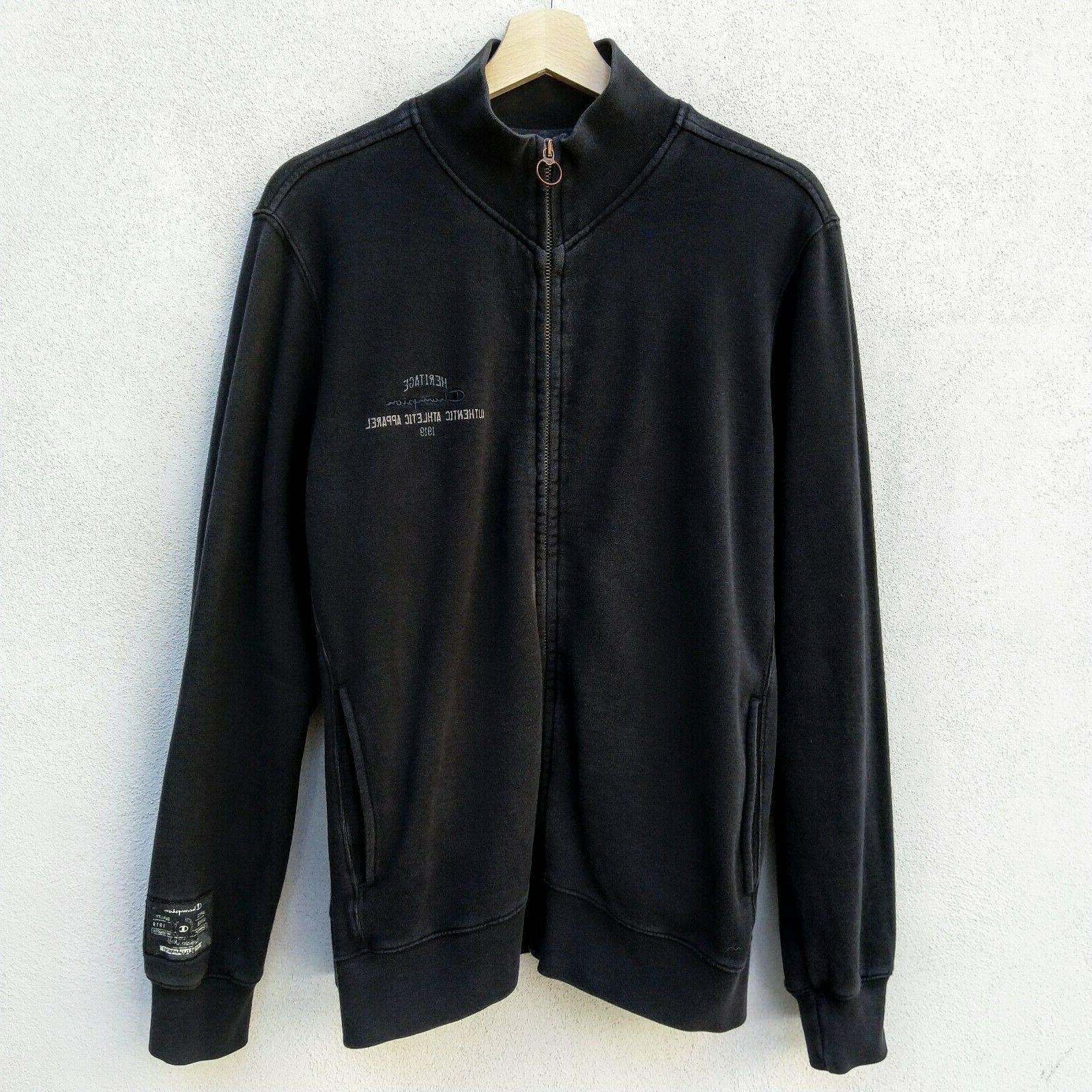 felpa vintage full zip uomo m maglione
