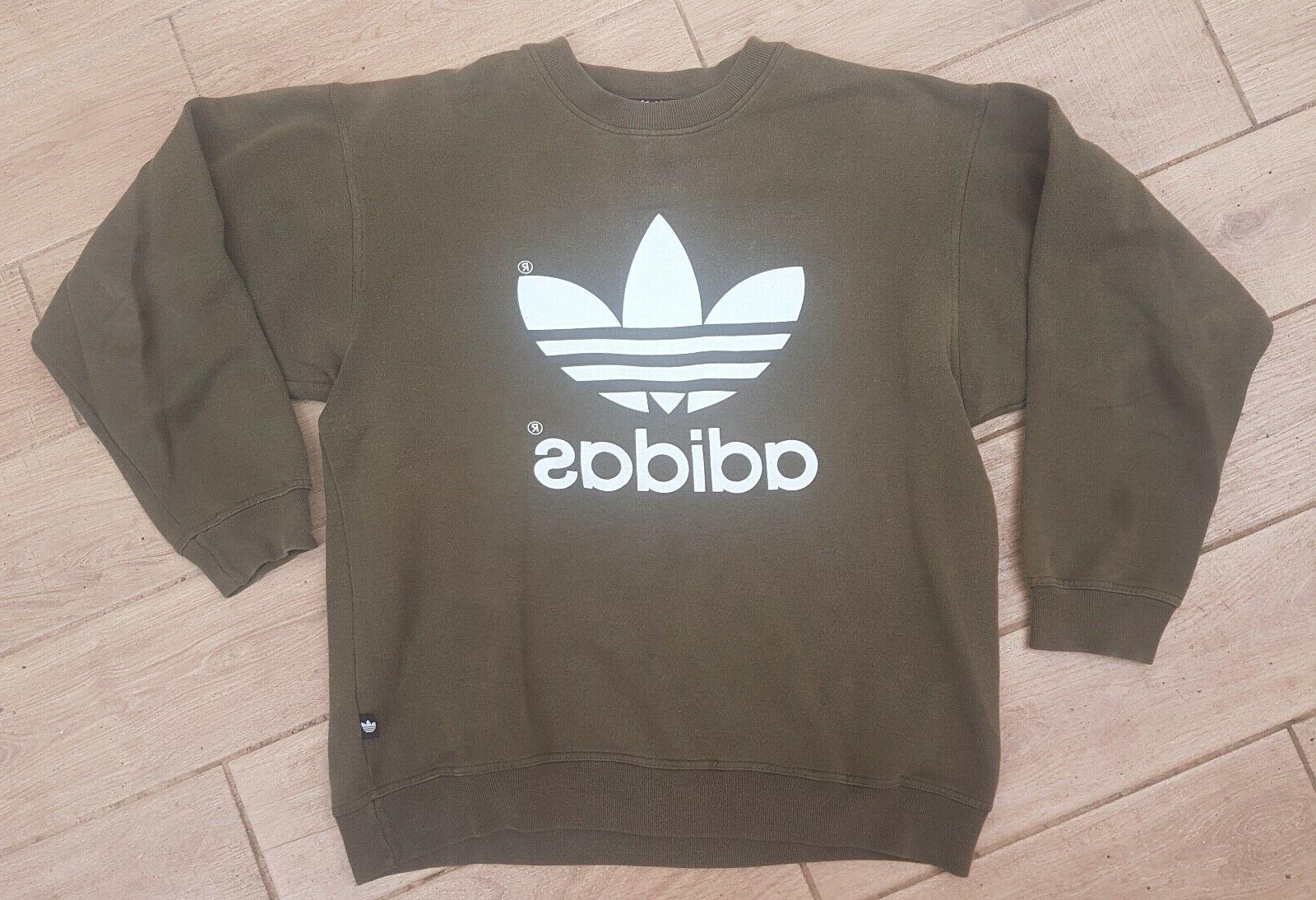felpa vintage verde anni 90 tg m
