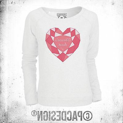 felpa woman optical heart anni 70 80