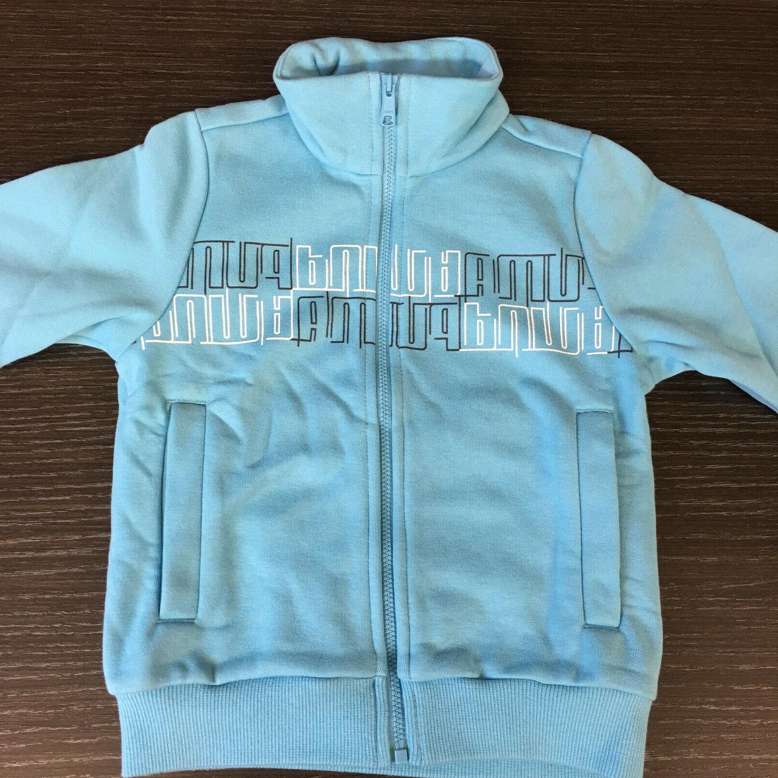 felpa zip bambino azzurro 2 anni